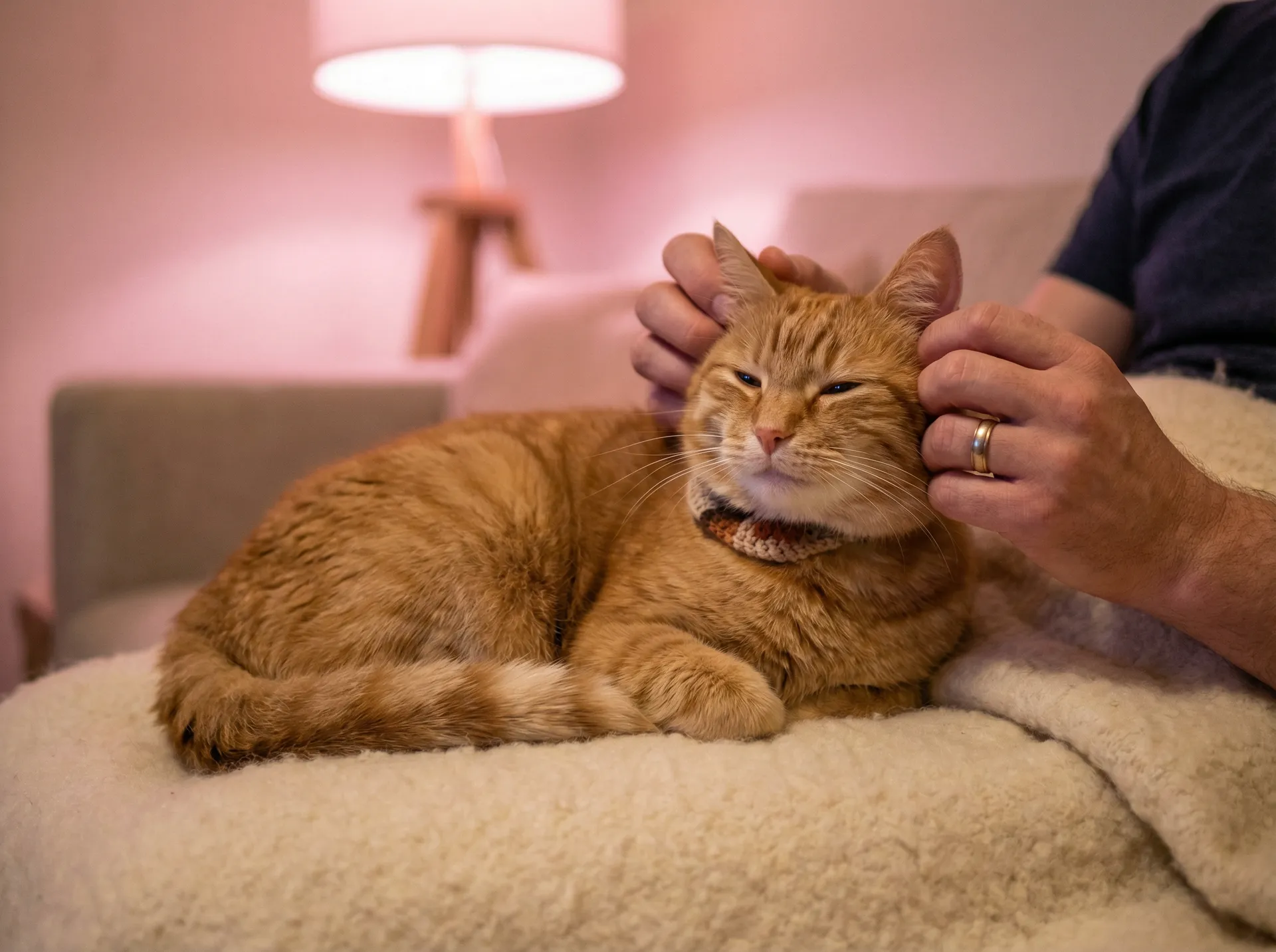 猫咪被温柔抚摸的幸福时刻 - 全世界最好的你在线观看